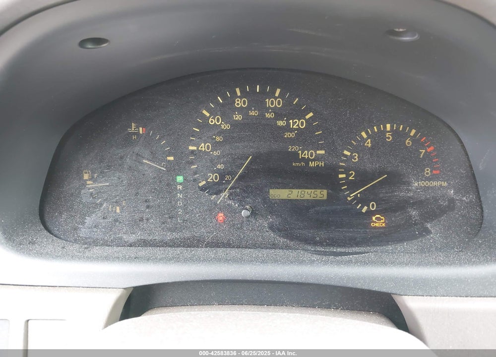 2000 LEXUS RX 300 VIN: JT6GF10U9Y0079287