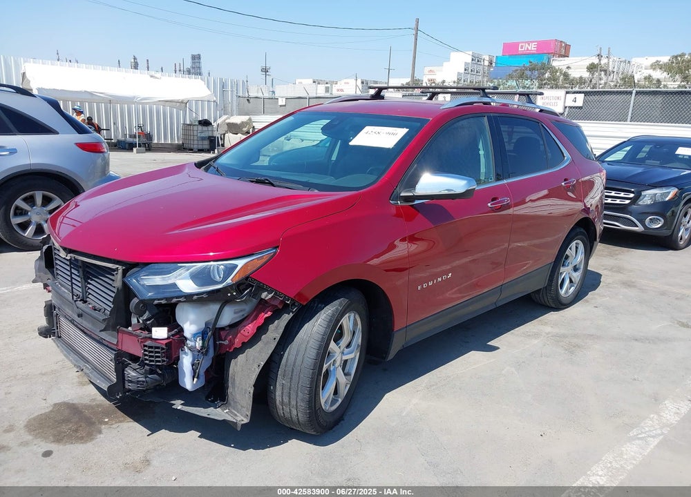 2021 CHEVROLET EQUINOX PREMIER VIN: 2GNAXNEV9M6143549