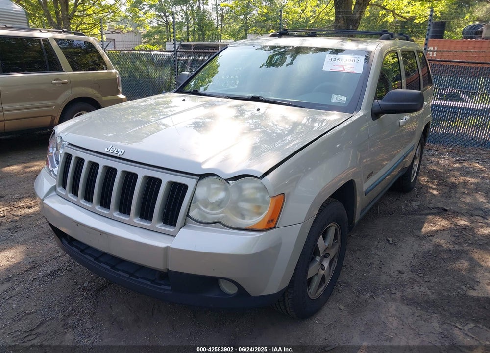 2008 JEEP GRAND CHEROKEE VIN: 1J8GR48K48C169345
