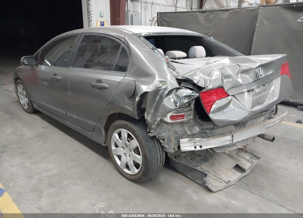 2008 HONDA CIVIC VIN: 1HGFA168X8L060650