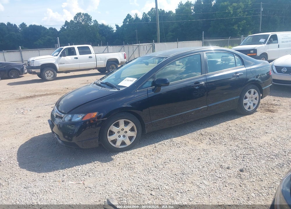 2007 HONDA CIVIC LX VIN: 2HGFA16527H316409