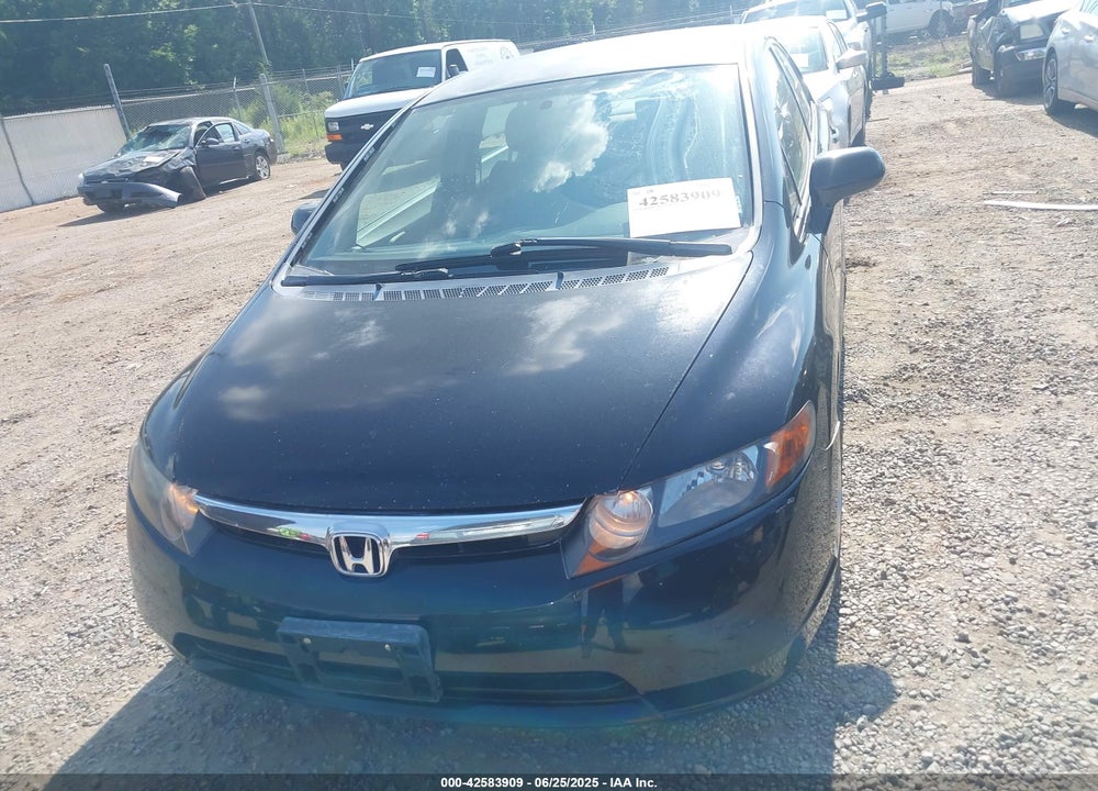 2007 HONDA CIVIC LX VIN: 2HGFA16527H316409