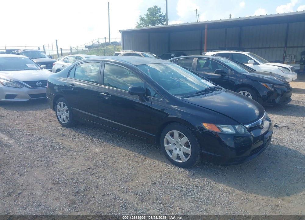 2007 HONDA CIVIC LX VIN: 2HGFA16527H316409