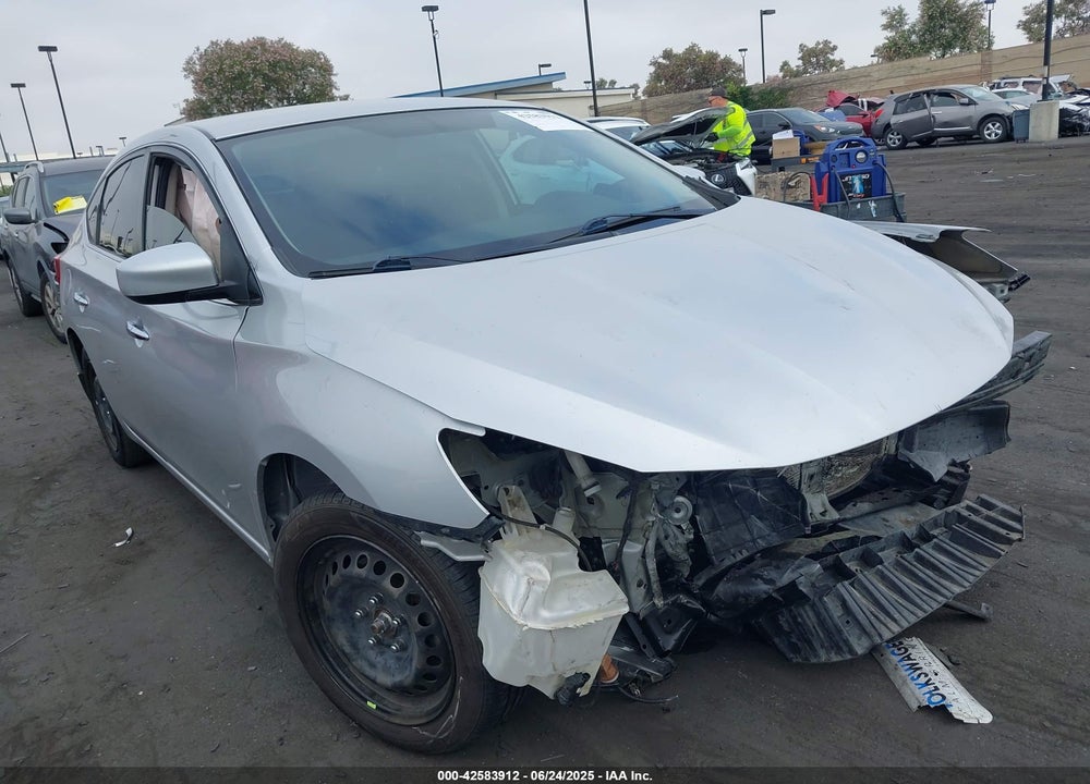 2016 NISSAN SENTRA SV VIN: 3N1AB7AP9GL676126