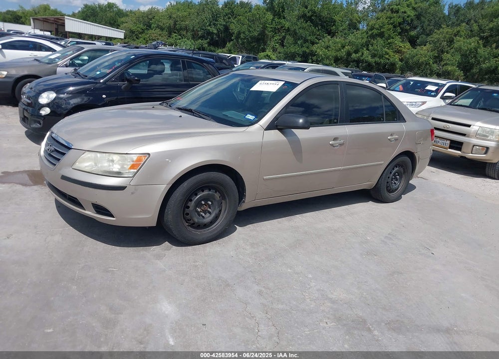 2009 HYUNDAI SONATA GLS VIN: 5NPET46C49H501043