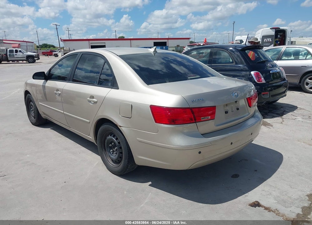 2009 HYUNDAI SONATA GLS VIN: 5NPET46C49H501043