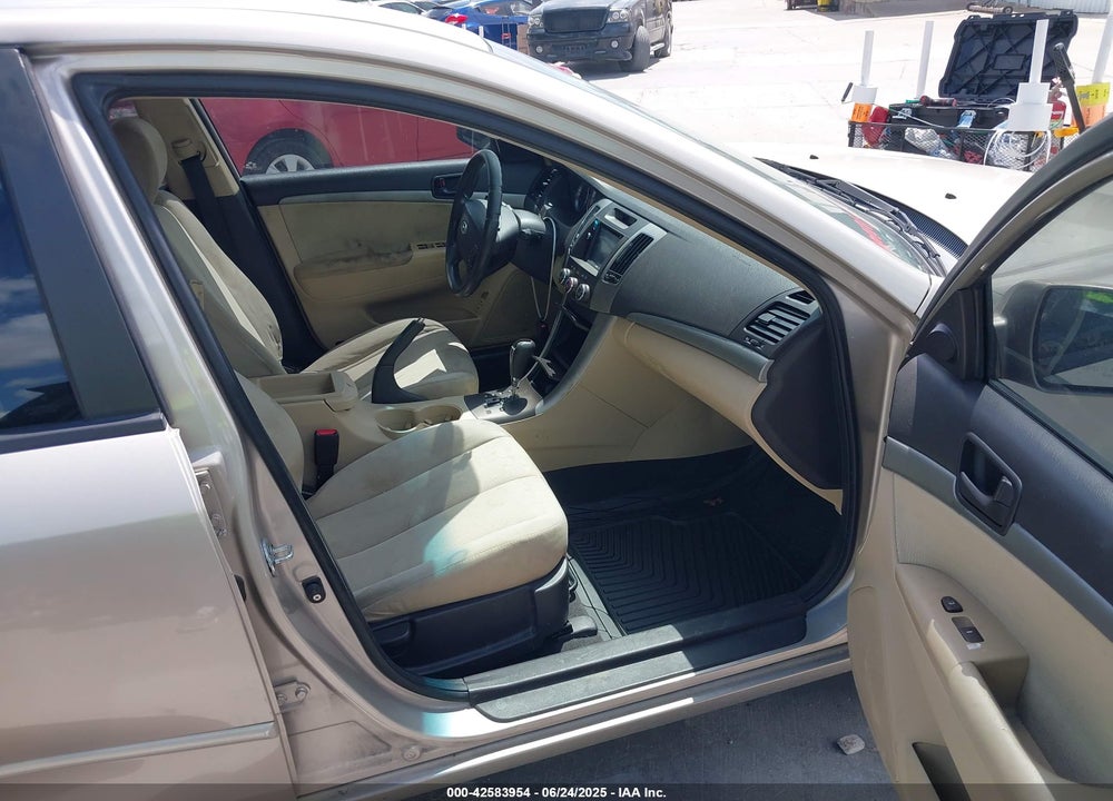 2009 HYUNDAI SONATA GLS VIN: 5NPET46C49H501043