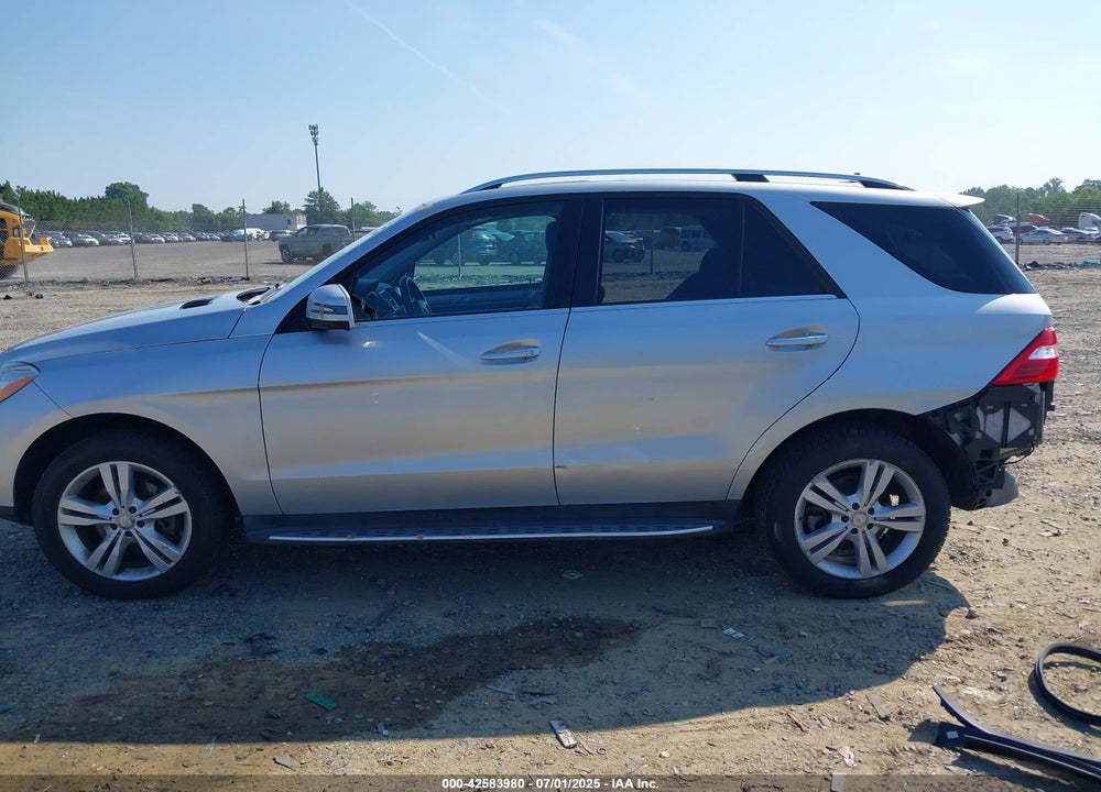 2015 MERCEDES-BENZ M-CLASS VIN: 4JGDA5HB3FA463542