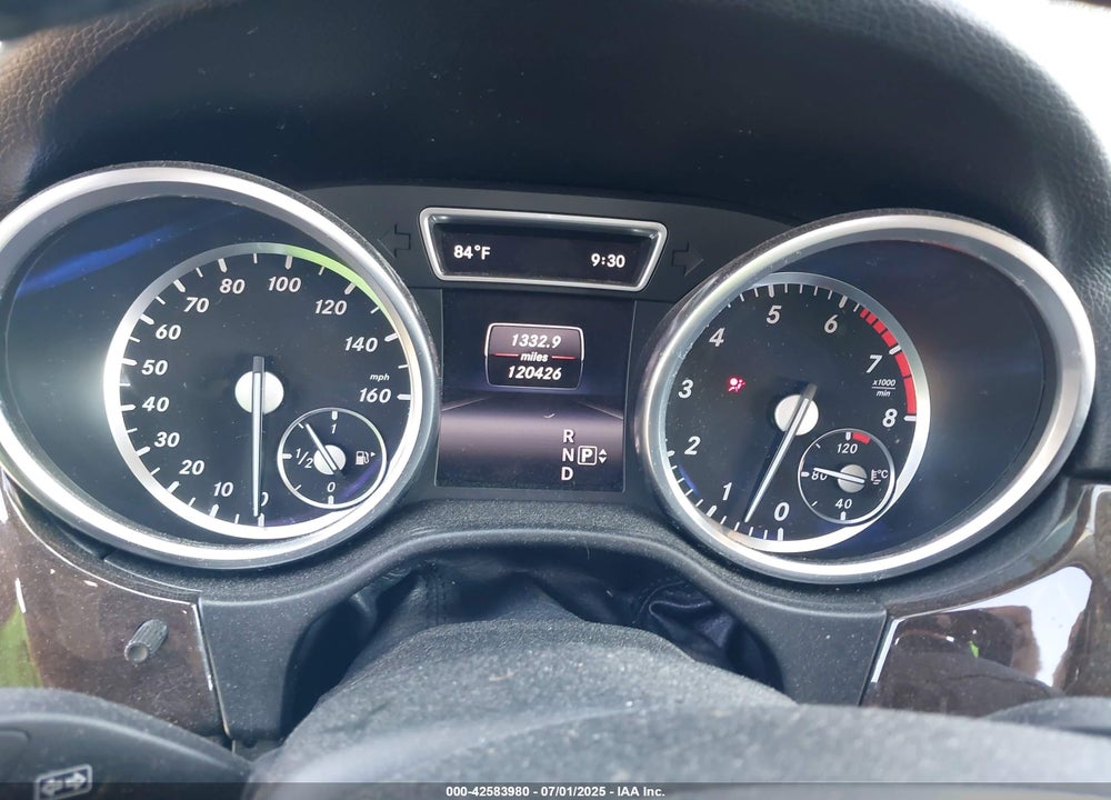2015 MERCEDES-BENZ M-CLASS VIN: 4JGDA5HB3FA463542