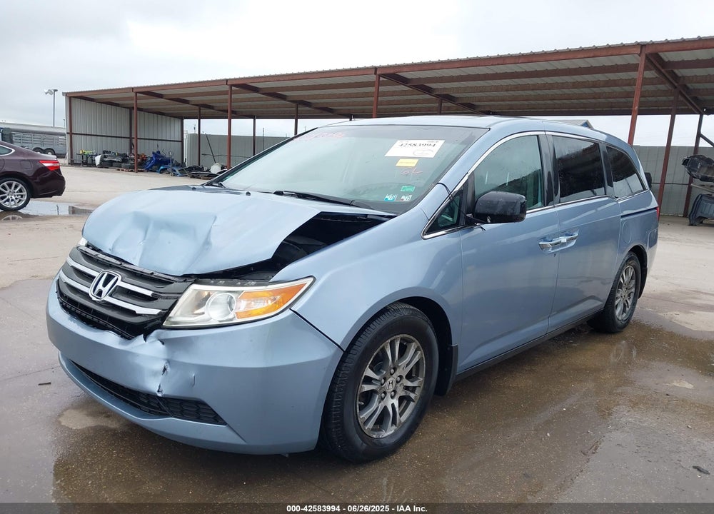 2013 HONDA ODYSSEY EX-L VIN: 5FNRL5H63DB065906