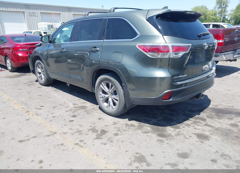 2014 TOYOTA HIGHLANDER VIN: 5TDBKRFH1ES059406