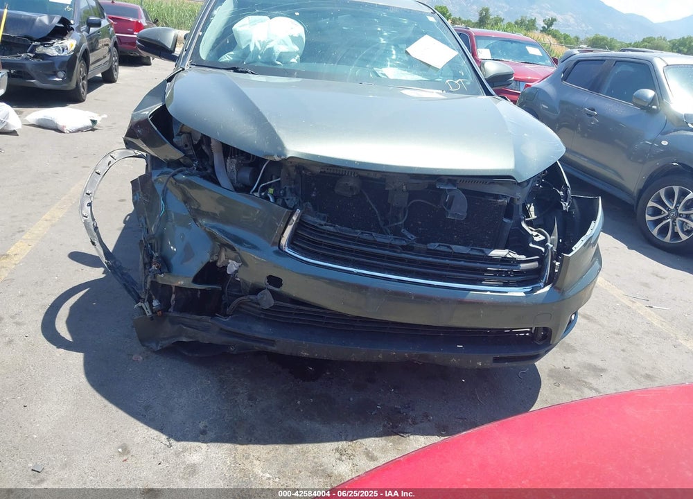 2014 TOYOTA HIGHLANDER VIN: 5TDBKRFH1ES059406