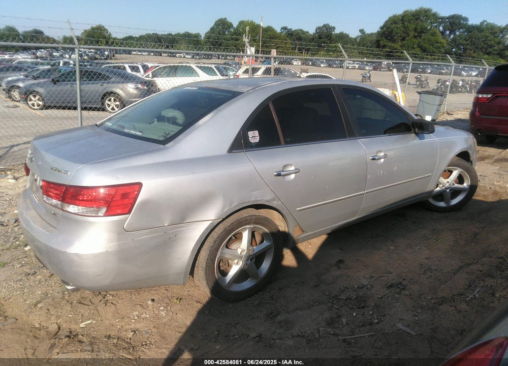 2006 HYUNDAI SONATA GLS V6/LX V6 VIN: 5NPEU46F96H066782