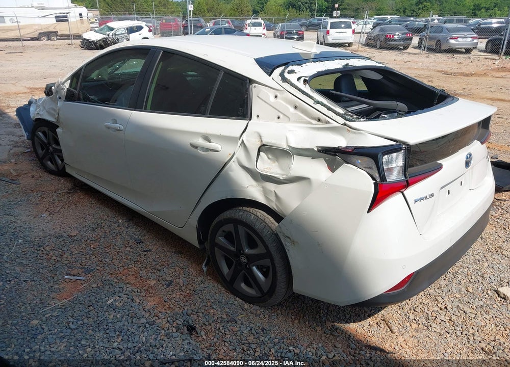 2020 TOYOTA PRIUS XLE VIN: JTDKARFU8L3126355