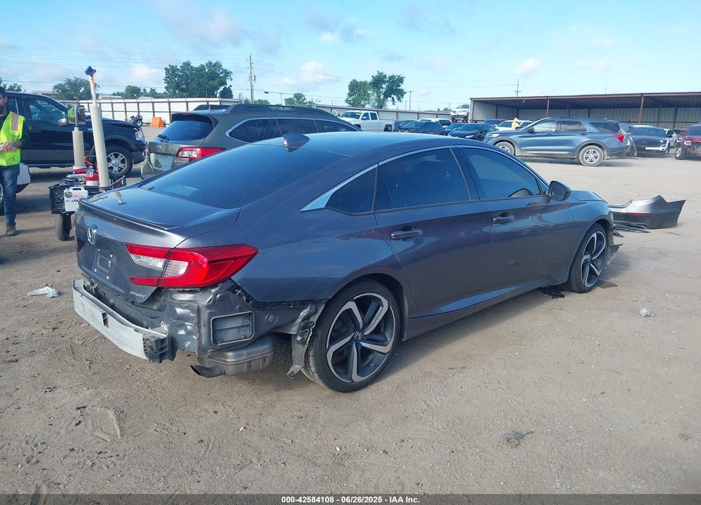 2018 HONDA ACCORD SPORT VIN: 1HGCV1F35JA179882