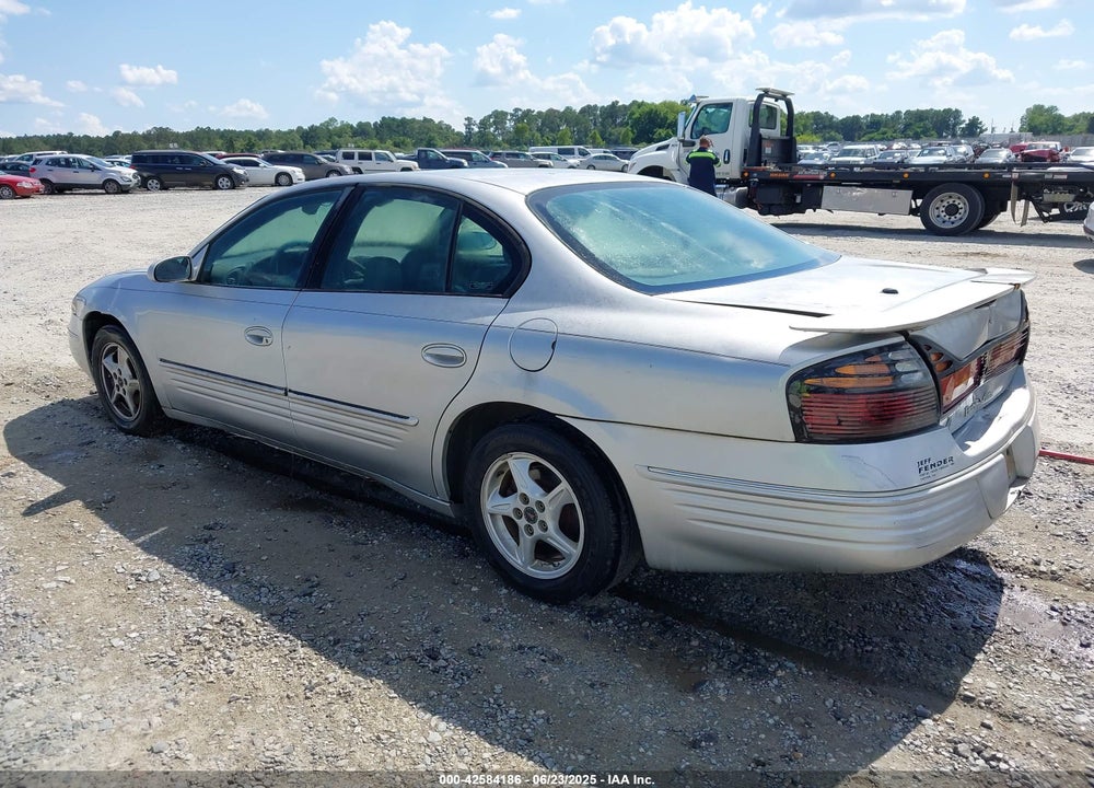 2000 PONTIAC BONNEVILLE SE VIN: 1G2HX54K3Y4282621