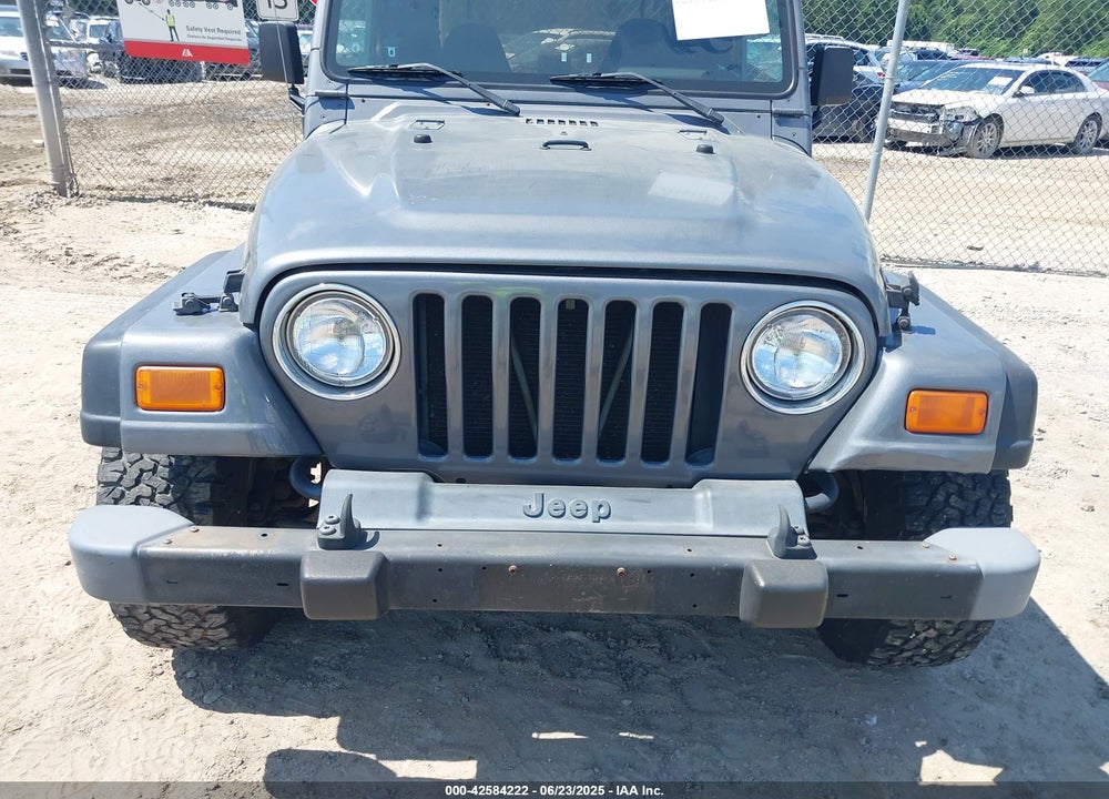 2002 JEEP WRANGLER SPORT VIN: 1J4FA49S62P731507