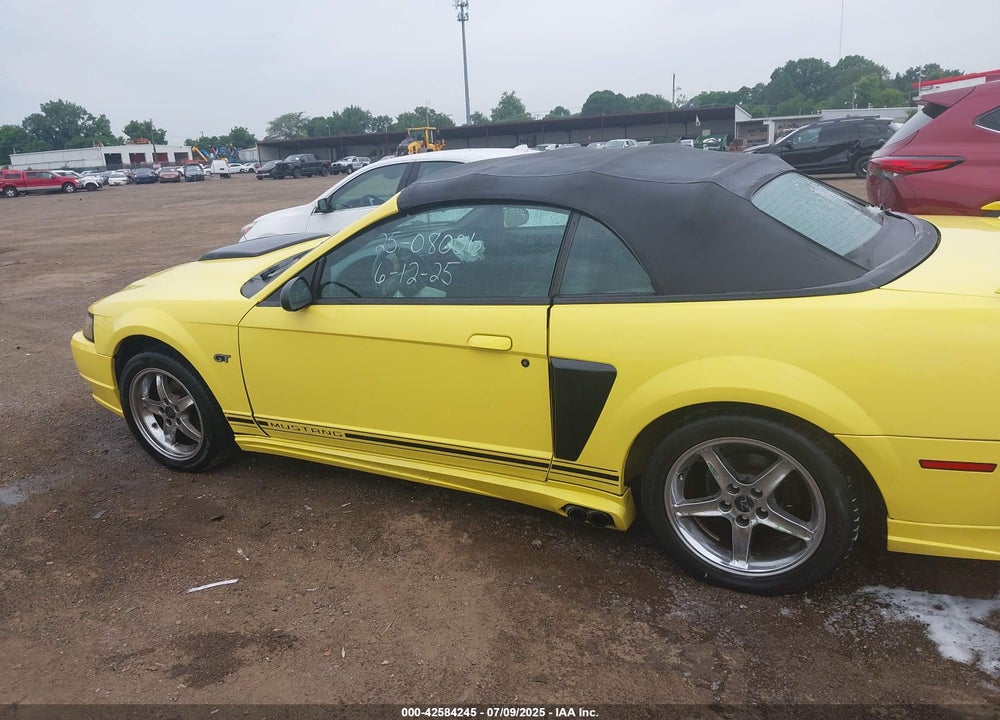 2001 FORD MUSTANG GT VIN: 1FAFP45X31F103856