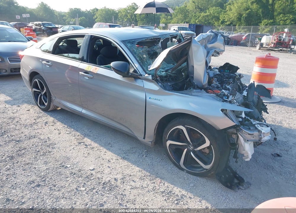 2022 HONDA ACCORD HYBRID SPORT VIN: 1HGCV3F25NA018280