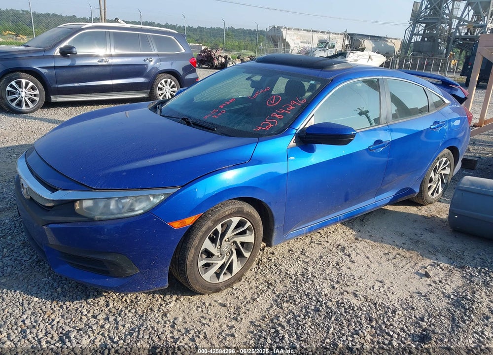 2016 HONDA CIVIC VIN: 2HGFC2F71GH540661