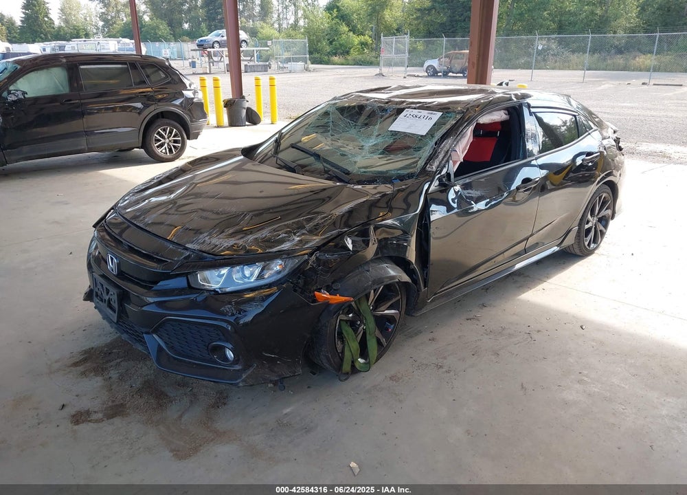 2018 HONDA CIVIC VIN: SHHFK7H43JU416405