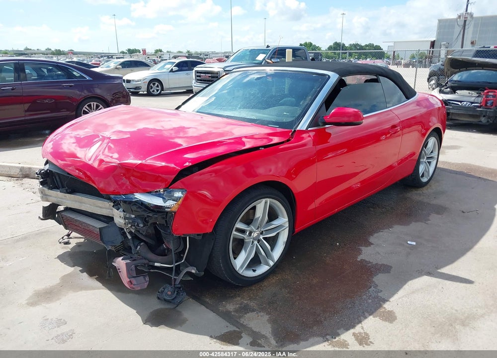 2014 AUDI A5 VIN: WAUCFAFH1EN015760