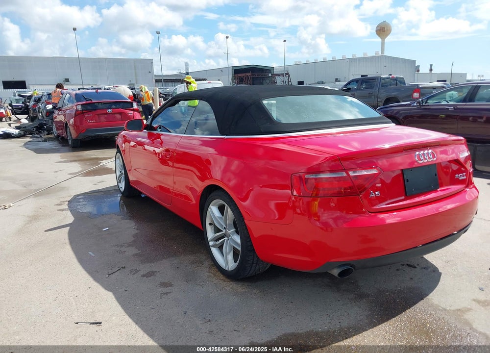 2014 AUDI A5 VIN: WAUCFAFH1EN015760