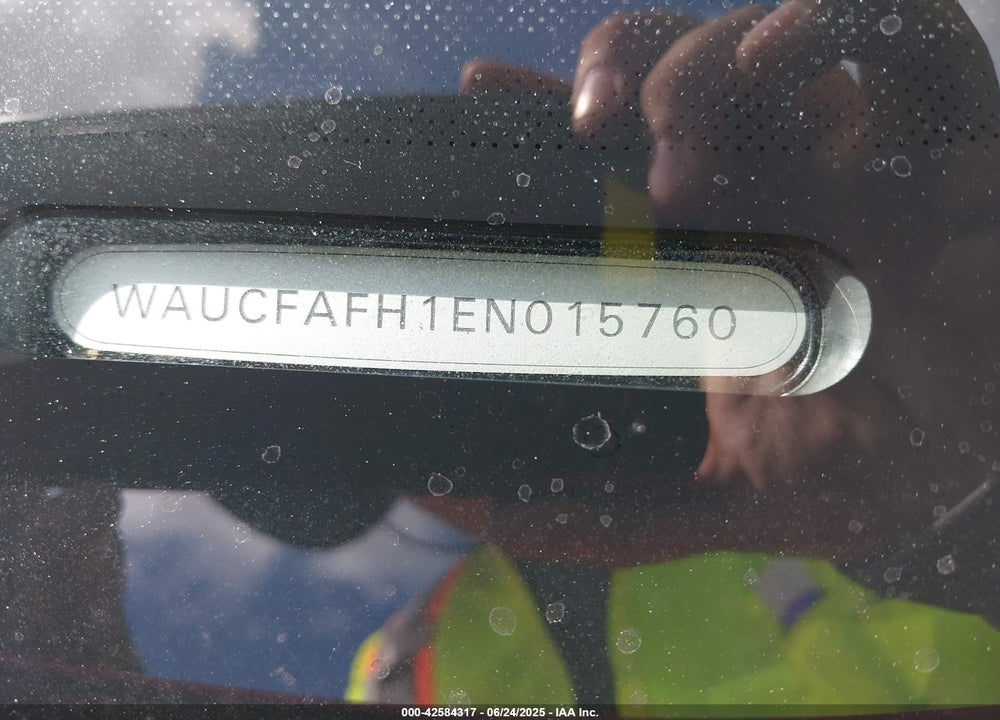 2014 AUDI A5 VIN: WAUCFAFH1EN015760