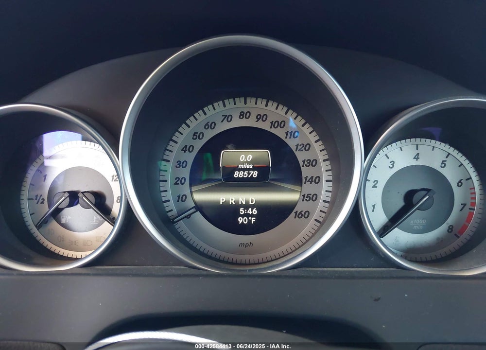 2013 MERCEDES-BENZ C 250 VIN: WDDGF4HBXDA869088