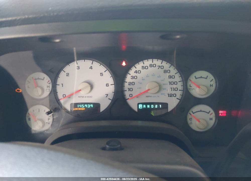 2005 DODGE RAM 1500 SLT/LARAMIE VIN: 1D7HA18D45S121600