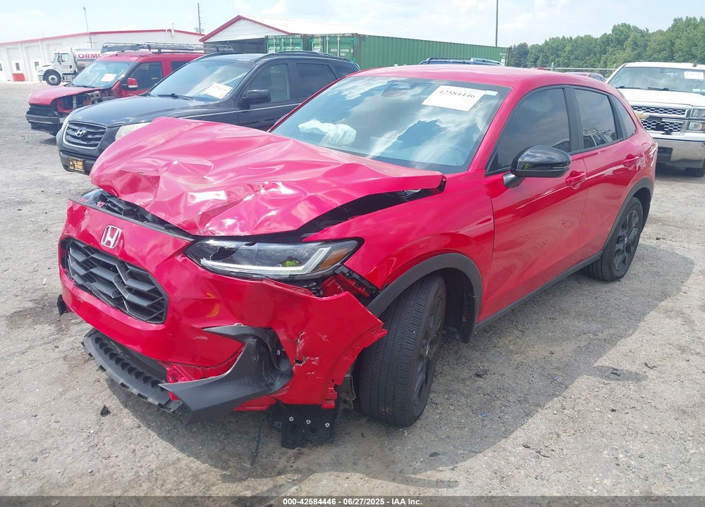 2024 HONDA HR-V 2WD SPORT/2WD SPORT W/O BSI VIN: 3CZRZ1H57RM726591