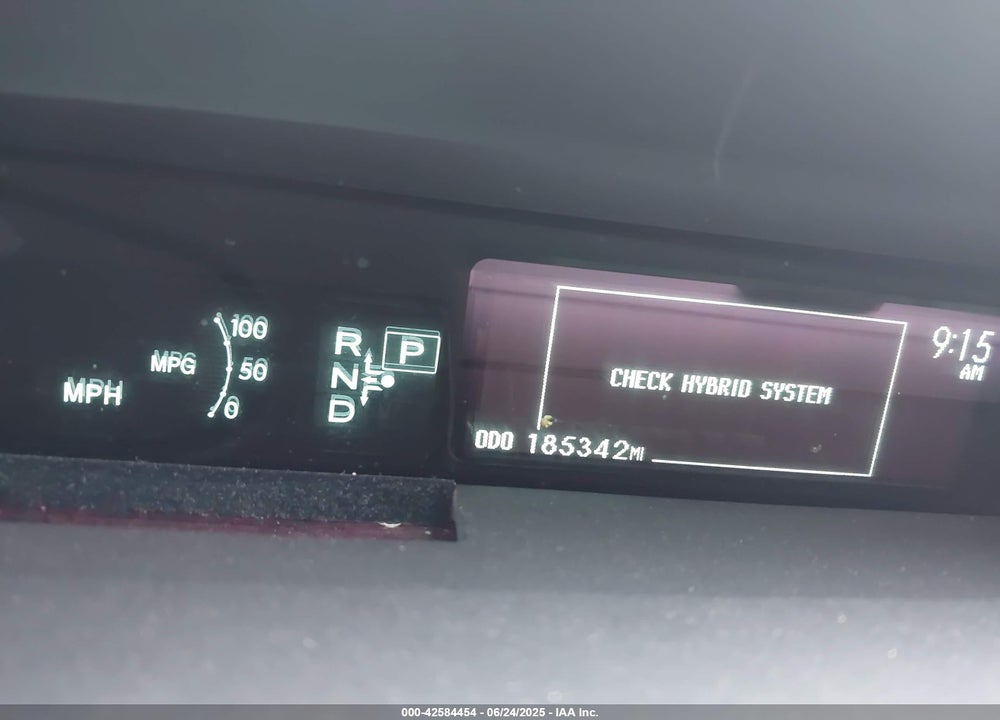 2010 TOYOTA PRIUS II VIN: JTDKN3DU9A0233255