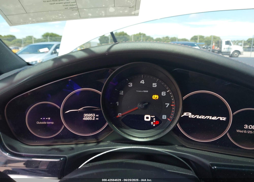 2021 PORSCHE PANAMERA VIN: WP0AJ2A78ML116401