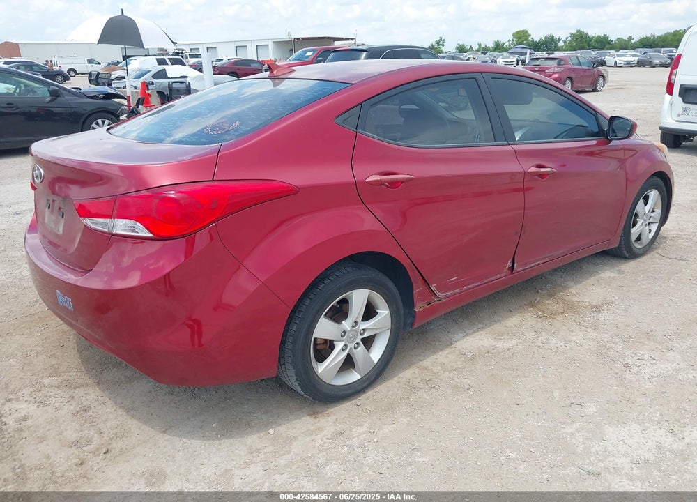 2013 HYUNDAI ELANTRA VIN: 5NPDH4AE8DH444697