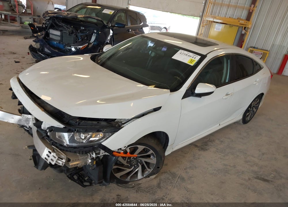 2016 HONDA CIVIC VIN: 19XFC2F75GE010221