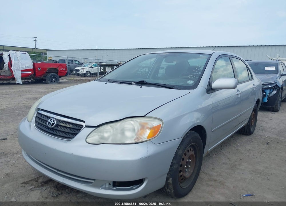 2008 TOYOTA COROLLA LE VIN: 2T1BR32E28C931660