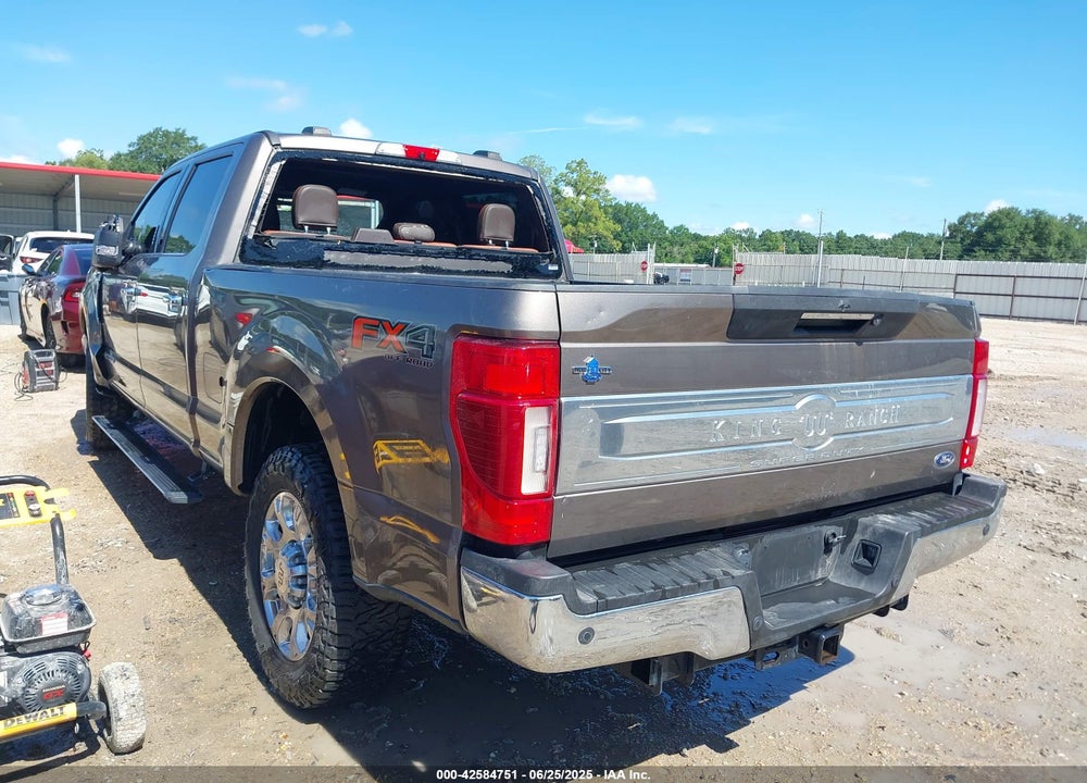2021 FORD F-250 VIN: 1FT7W2BT3MEC77914