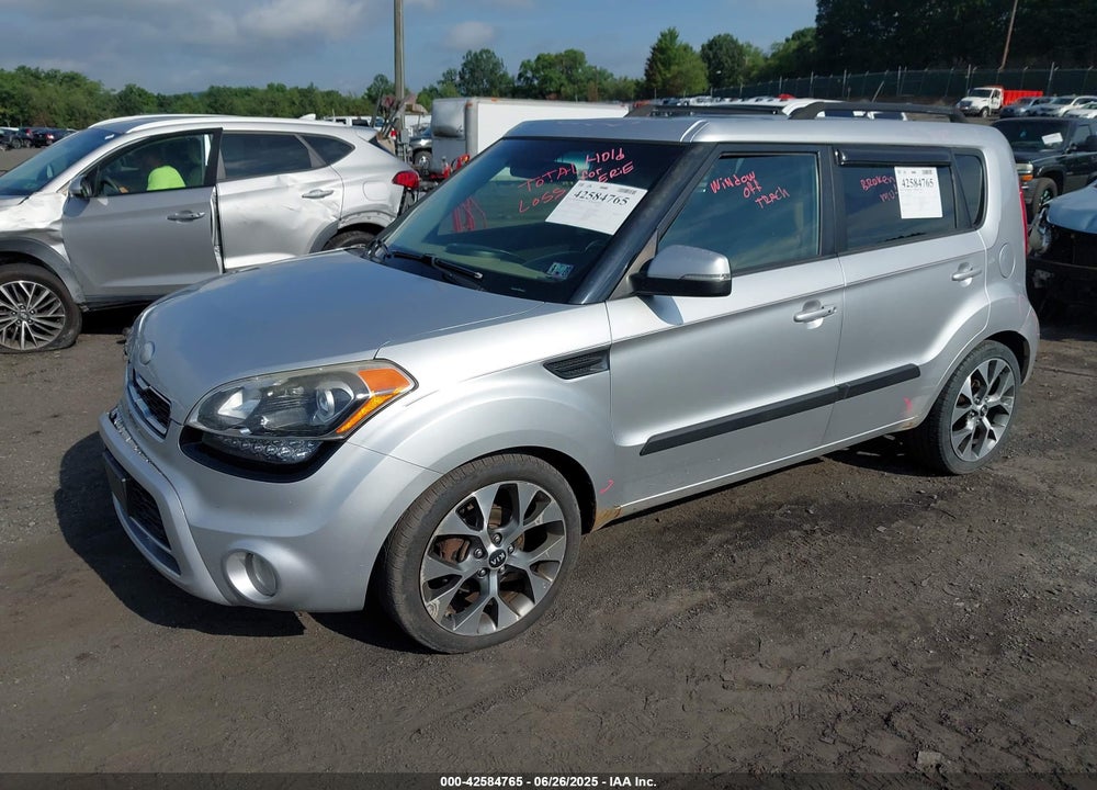 2013 KIA SOUL VIN: KNDJT2A61D7588627