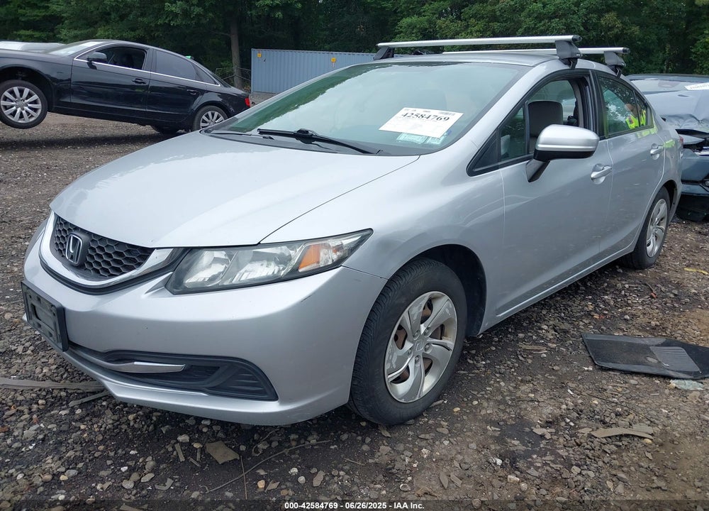 2014 HONDA CIVIC VIN: 2HGFB2F57EH540954