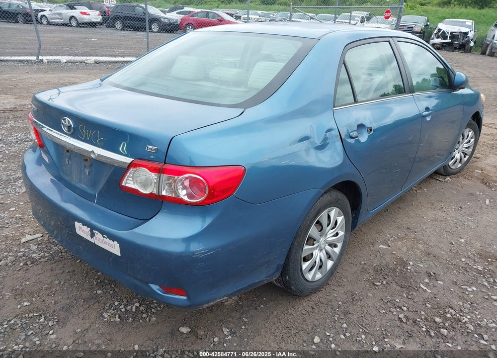 2013 TOYOTA COROLLA VIN: 5YFBU4EE1DP122886