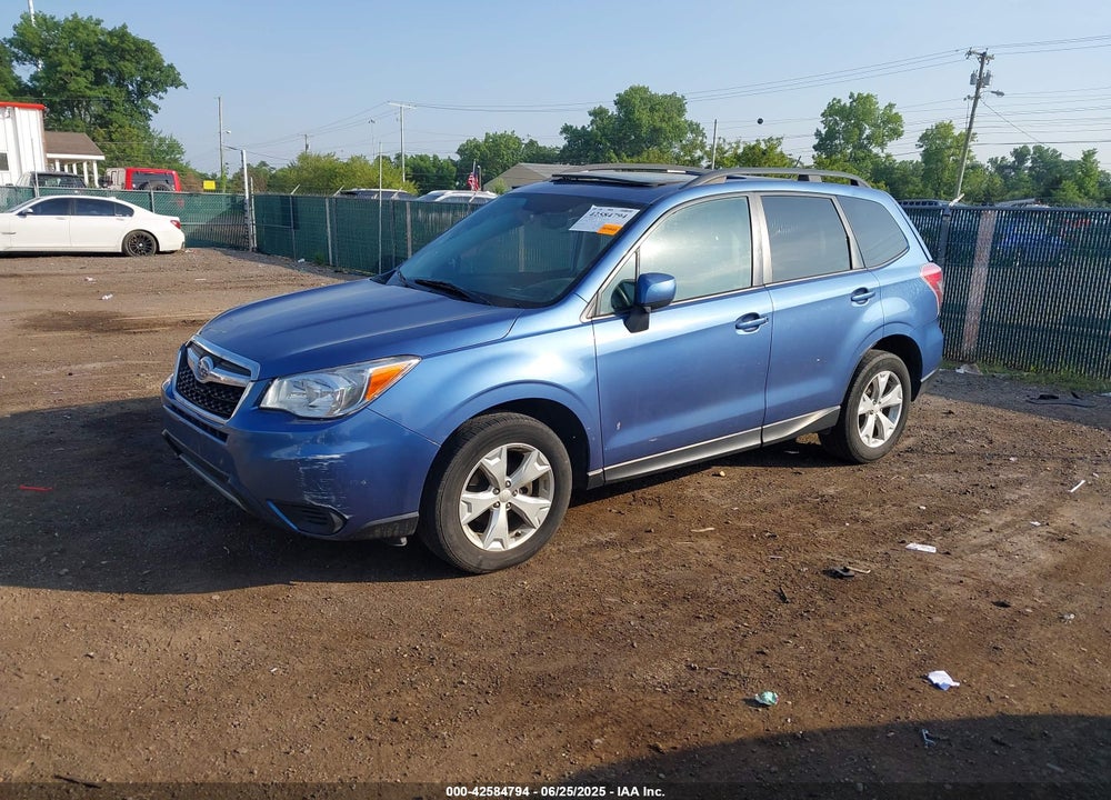2015 SUBARU FORESTER VIN: JF2SJADCXFH424961