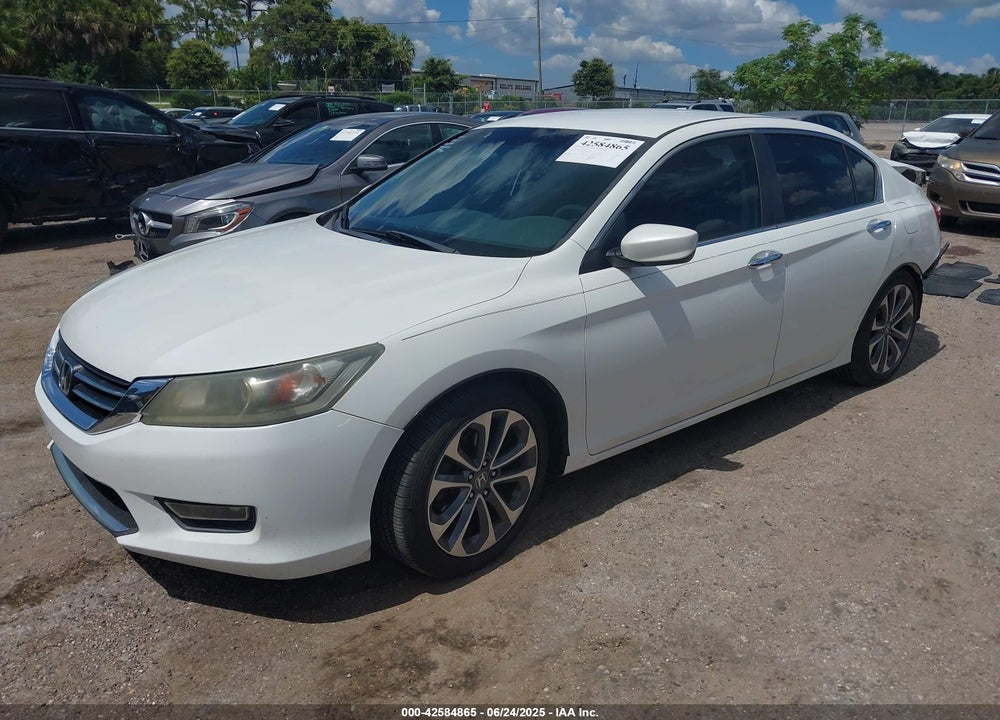 2013 HONDA ACCORD SPORT VIN: 1HGCR2F56DA256551