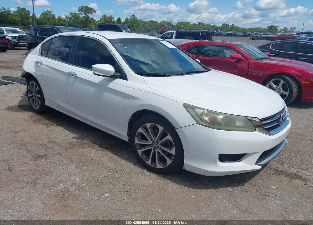 2013 HONDA ACCORD SPORT VIN: 1HGCR2F56DA256551
