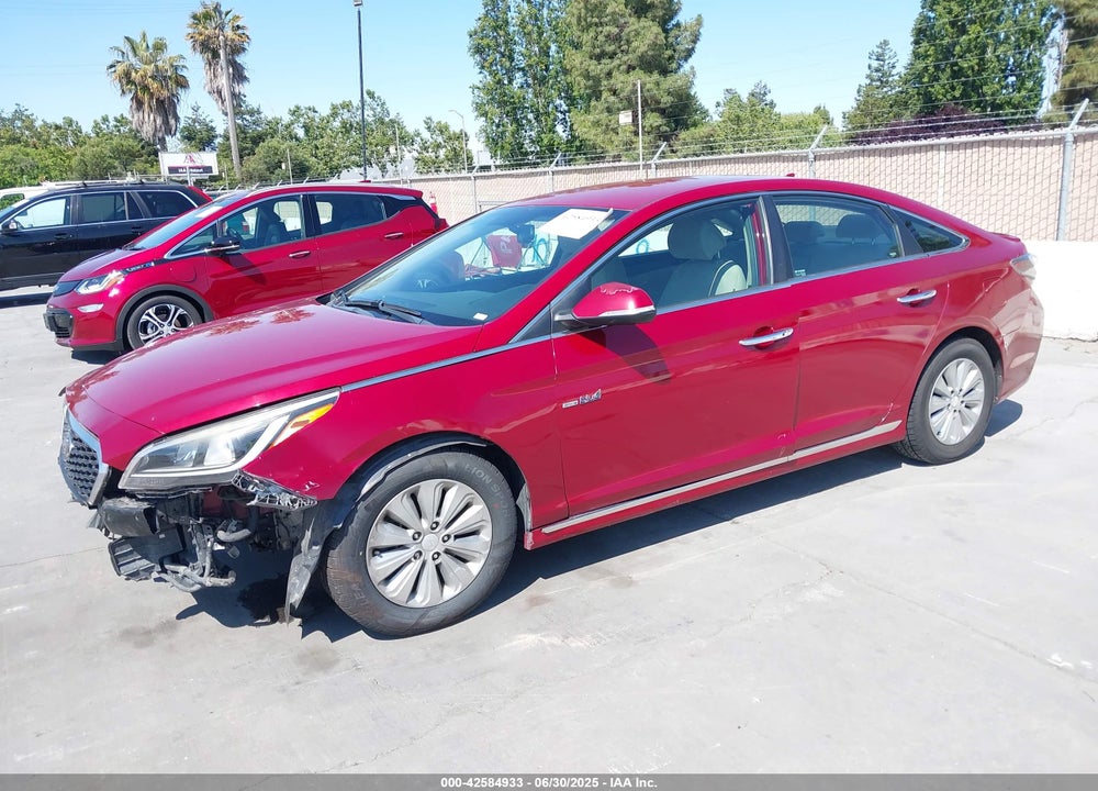 2016 HYUNDAI SONATA HYBRID VIN: KMHE24L19GA011493