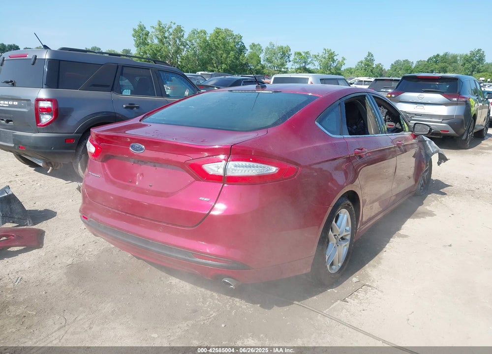 2016 FORD FUSION VIN: 1FA6P0H7XG5113433
