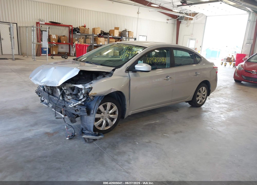 2014 NISSAN SENTRA S VIN: 3N1AB7AP7EL678549