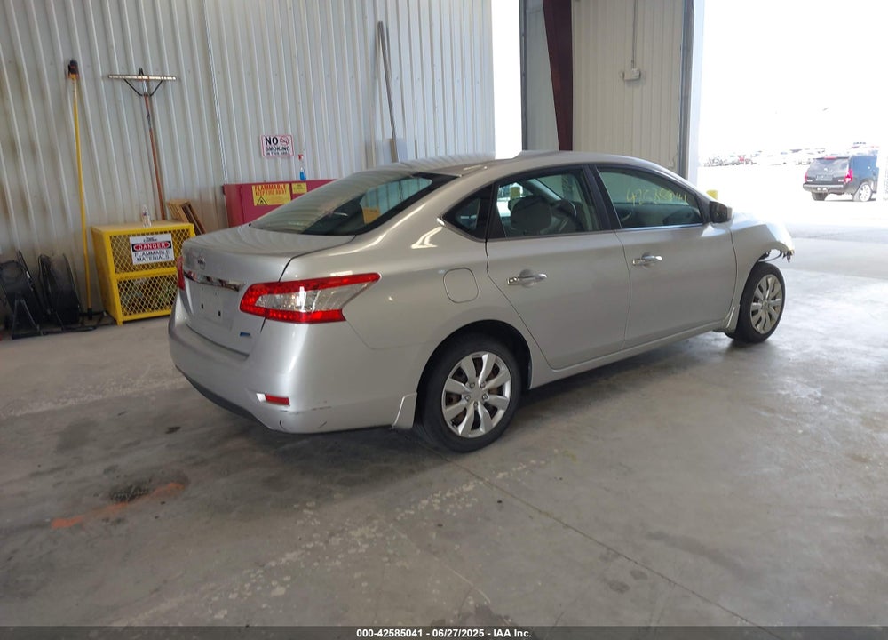 2014 NISSAN SENTRA S VIN: 3N1AB7AP7EL678549