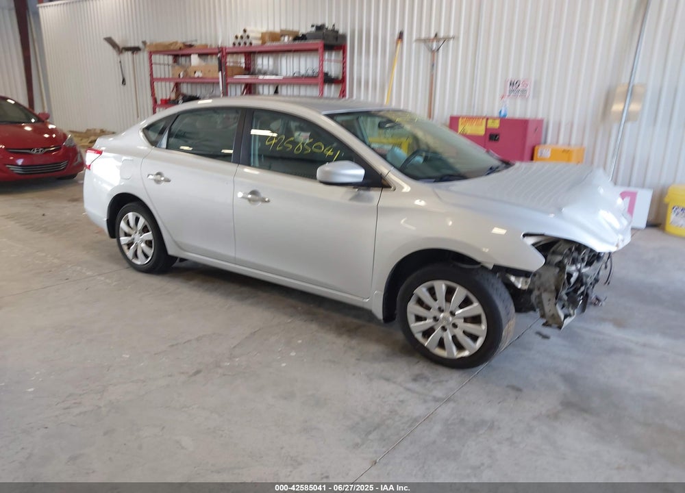 2014 NISSAN SENTRA S VIN: 3N1AB7AP7EL678549