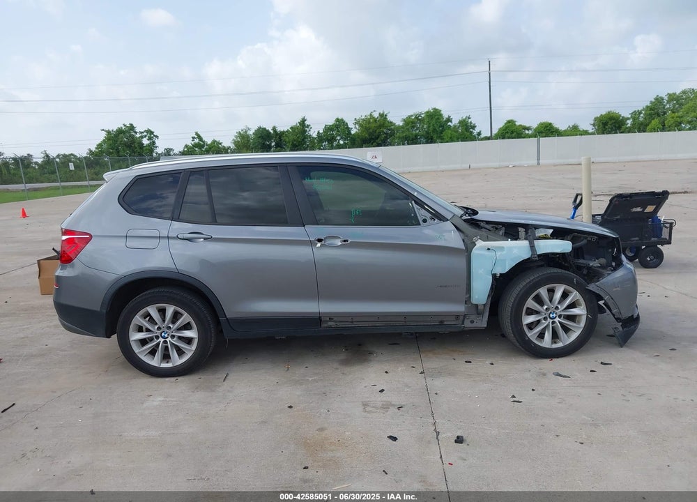 2014 BMW X3 VIN: 5UXWX9C58E0D34237