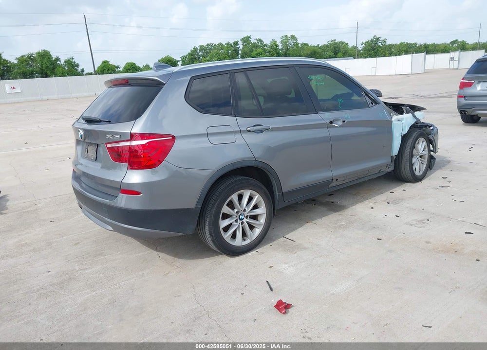 2014 BMW X3 VIN: 5UXWX9C58E0D34237